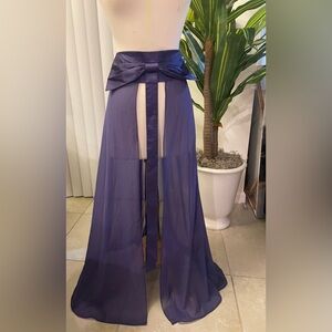 Elegant Purple Women's Skirt
